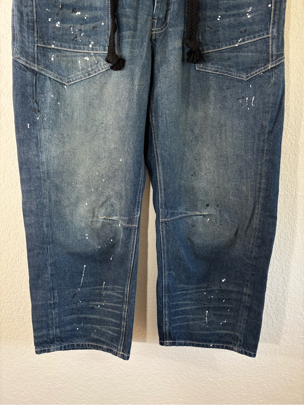 We The Free Moxie Pull-On Barrel Jeans Cerulean Skies 29 NWT Blue Faded Wash - Picture 7 of 16